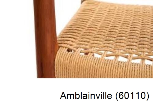 Réparation cannage rempaillage Amblainville-60110