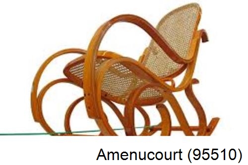 Cannage, rempaillage chaise Amenucourt-95510