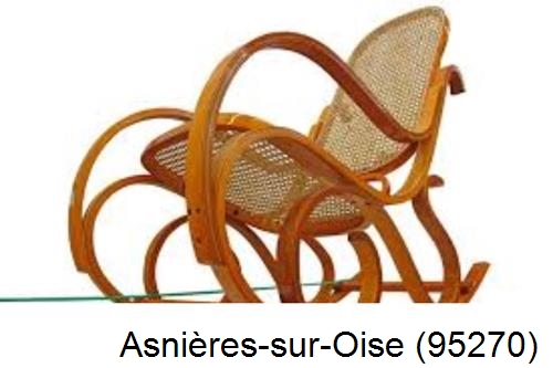 Cannage, rempaillage chaise Asnieres-sur-Oise-95270