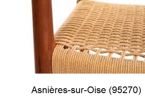 Réparation cannage rempaillage Asnieres-sur-Oise-95270