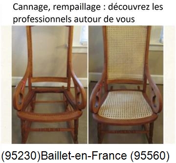 Cannage de chaise, fauteuil à Baillet-en-France-95560