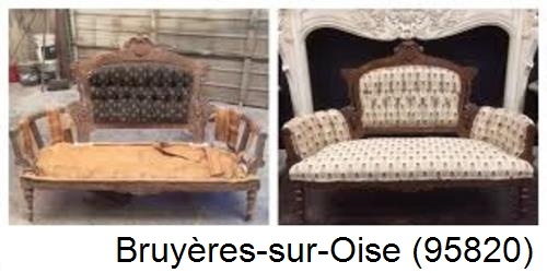 Réparation restauration d'un fauteuil 