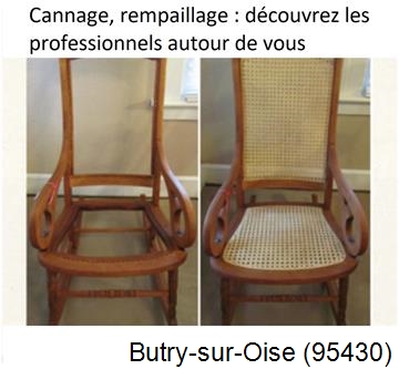 Cannage de chaise, fauteuil à Butry-sur-Oise-95430