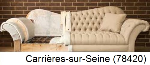 entreprise de restauration canapé Carrières-sur-Seine (78420)