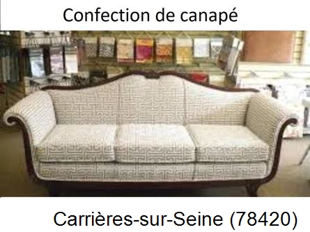 Restauration fauteuil Carrières-sur-Seine (78420)