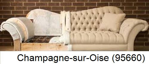 entreprise de restauration canapé Champagne-sur-Oise (95660)