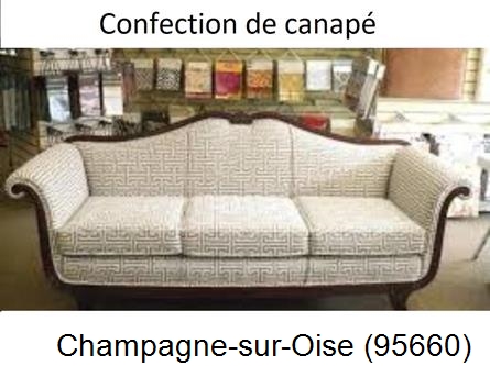 Restauration fauteuil Champagne-sur-Oise (95660)