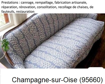 artisan tapissier Champagne-sur-Oise (95660)