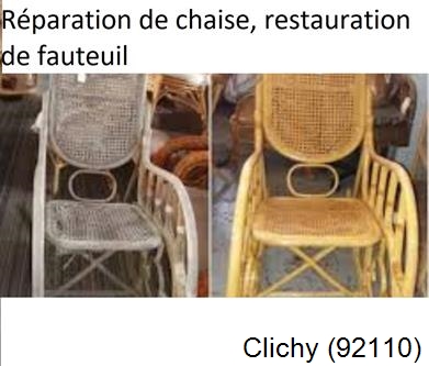 Artisan tapissier, reparation chaise à Clichy-92110
