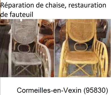Artisan tapissier, reparation chaise à Cormeilles-en-Vexin-95830