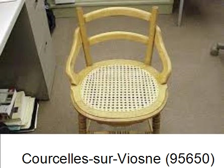 Chaise restaurée Courcelles-sur-Viosne-95650