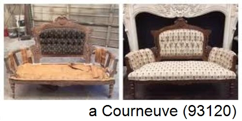 Réparation restauration d'un fauteuil 