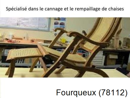 Travaux de restauration de chaise 