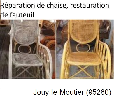 Artisan tapissier, reparation chaise à Jouy-le-Moutier-95280