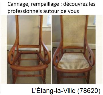 Cannage de chaise, fauteuil à Letang-la-Ville-78620