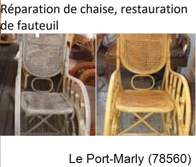 Artisan tapissier, reparation chaise à Le Port-Marly-78560