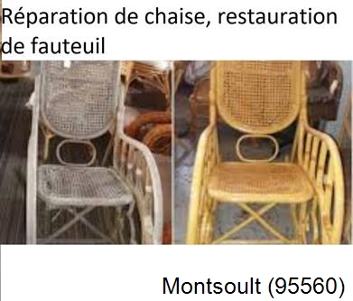 Artisan tapissier, reparation chaise à Montsoult-95560