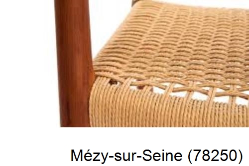 Réparation cannage rempaillage Mezy-sur-Seine-78250