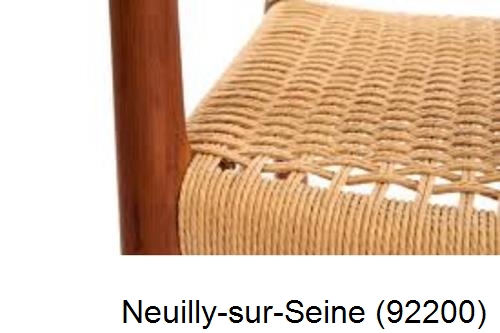 Réparation cannage rempaillage Neuilly-sur-Seine-92200