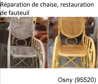 Artisan tapissier, reparation chaise à Osny-95520