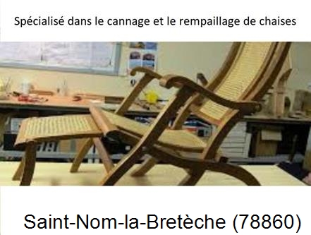 Travaux de restauration de chaise 