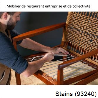 Artisan tapissier, reparation chaise à Stains-93240