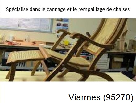 Travaux de restauration de chaise 