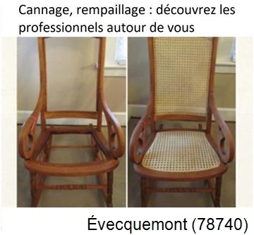 Cannage de chaise, fauteuil à evecquemont-78740